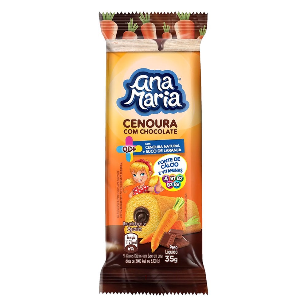 Bolinho Ana Maria Chocolate 70g - comper