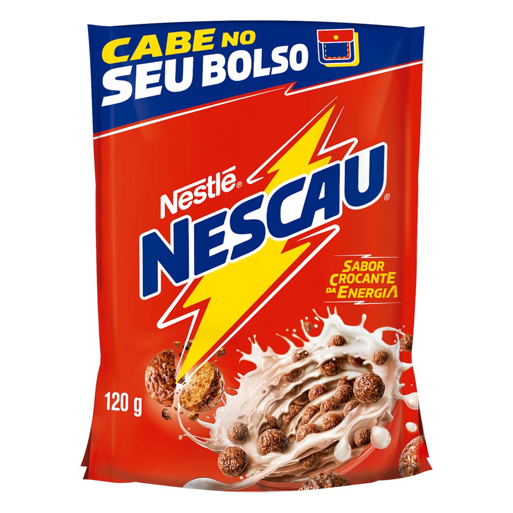 Cereal Matinal Nescau Sachê 120g Trimais
