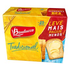 Torrada Toast Integral Tradicional Cereale Bauducco 128g