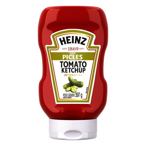 Ketchup Heinz Picles 397g Trimais