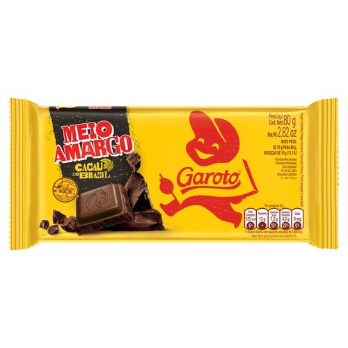 Chocolate Garoto Mamgo 80g Trimais