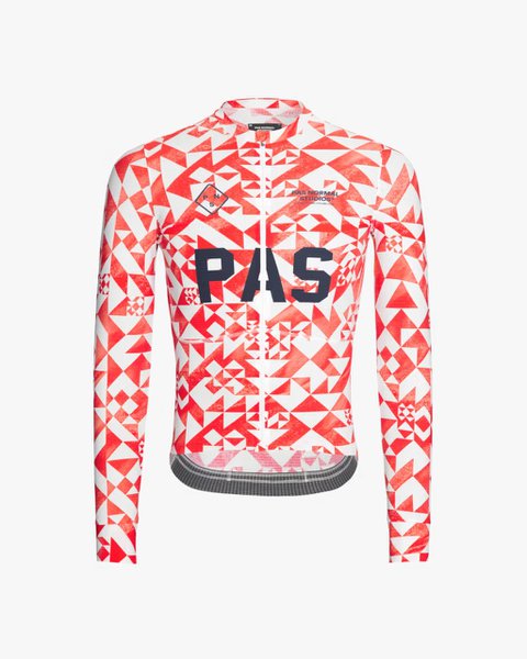 PAS Men's Mechanism Pro Long Sleeve Jersey Origami