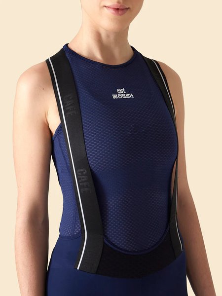Café Du Cycliste Victoire Women's Bib Shorts Navy | Virage Cycling